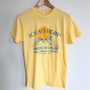 Local’s Light American Lager Sunset Yellow Tee